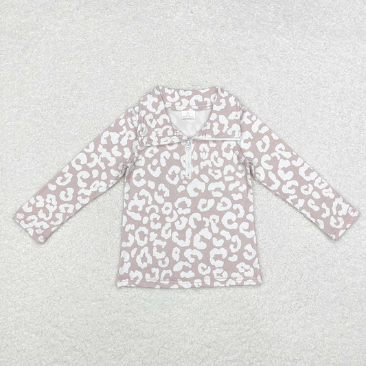 Baby Girls Kids Boutique Long Sleeve Zip Pullovers Tops