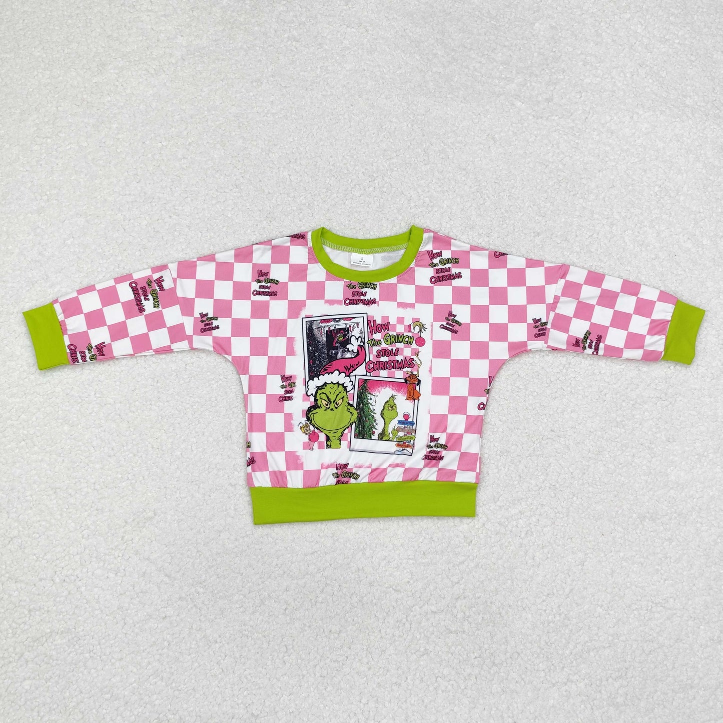 Sibling Baby Girls Christmas Frogs Dogs Shirt Top Velvet Bell Bottom Pant Clothes Sets