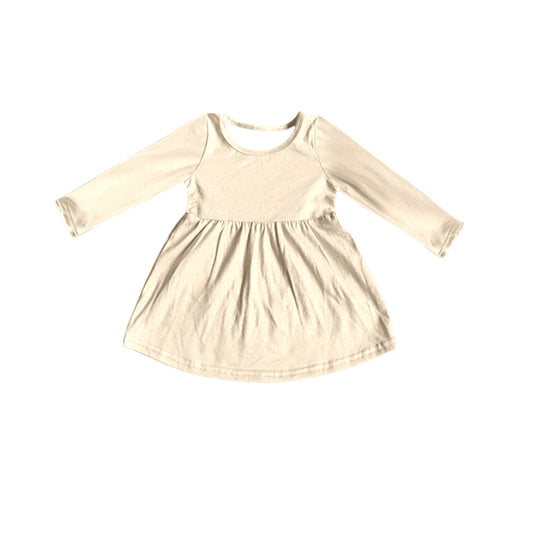 Baby Girls Ivory Long Sleeve Tunic Tops Preorder