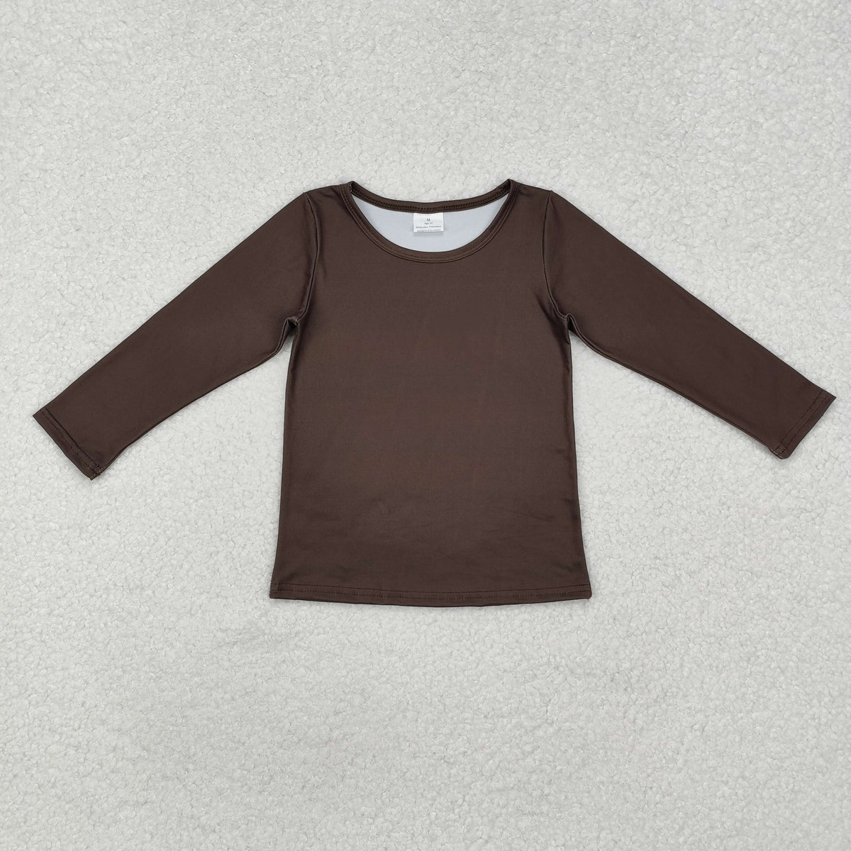 Baby Kids Brown Long Sleeve T-shirts Top