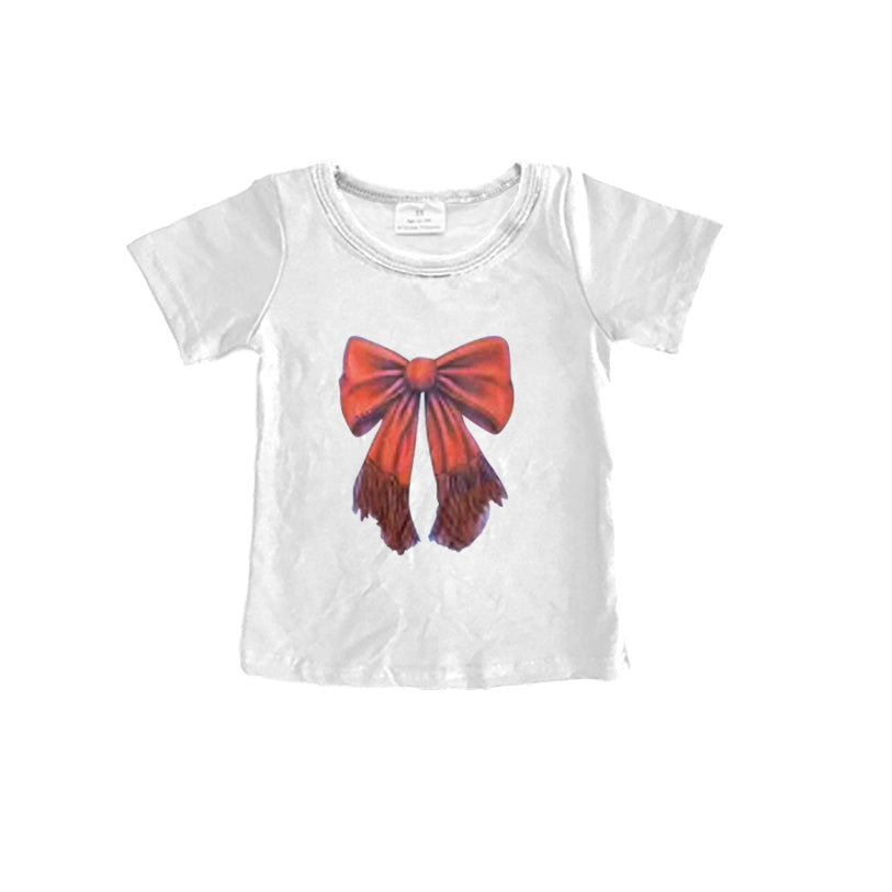 Baby Girls Western Coquette Short Sleeve Tee Shirts Tops Preorder