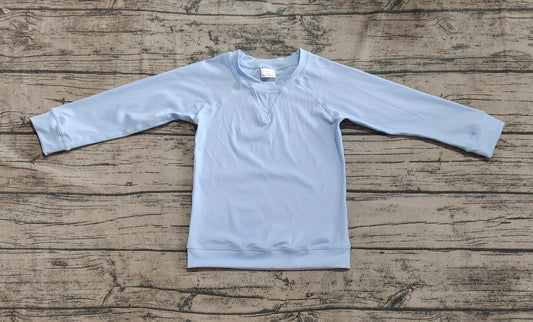 Baby Girls Lavender Long Sleeves Yoga Shirts Tops