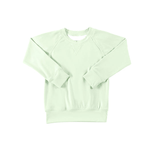 Baby Girls Mint Long Sleeves Yoga Shirts Top Preorder