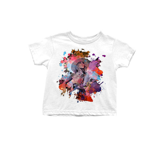 Baby Girls Short Sleeves Singer Guitar Tee Shirts Top Preorder