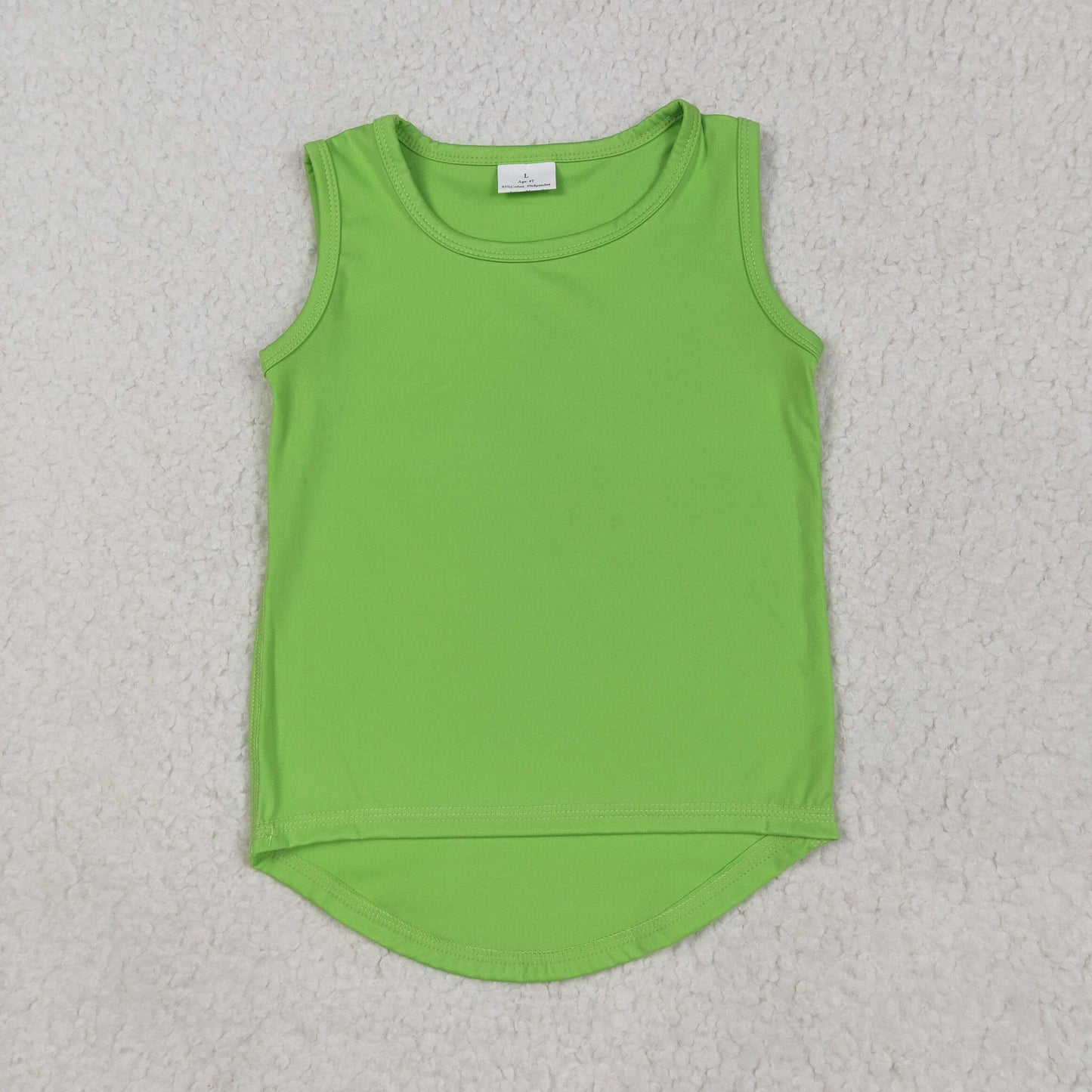 Sibling Baby Girls Sleeveless Colorful Yoga Vests Top