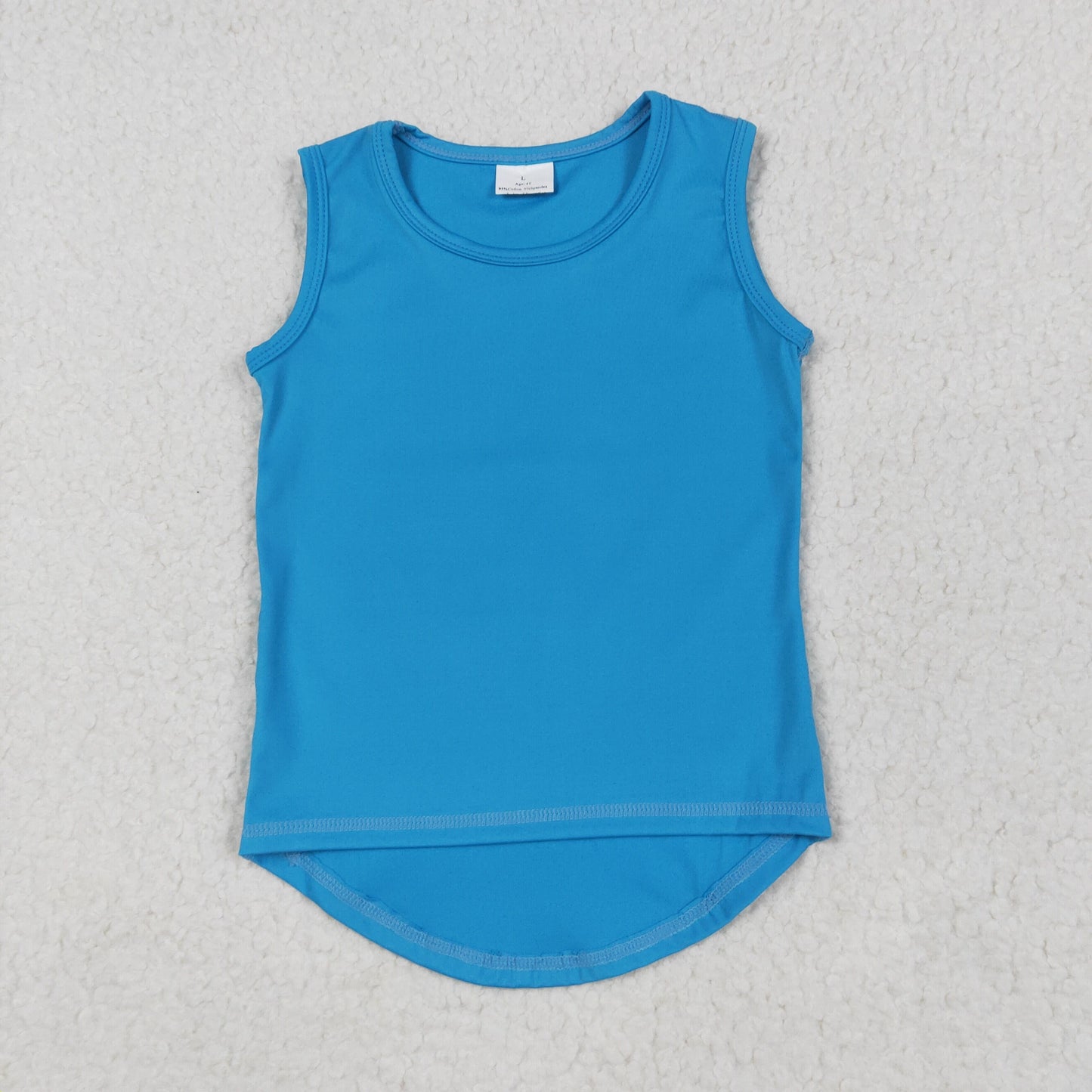 Sibling Baby Girls Sleeveless Colorful Yoga Vests Top