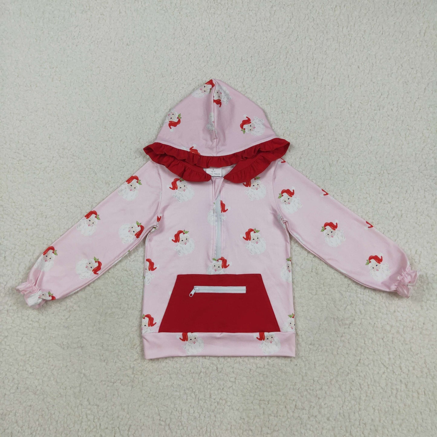 Sibling Baby Girls Bows Ducks Santa Long Sleeves Hoodies Top