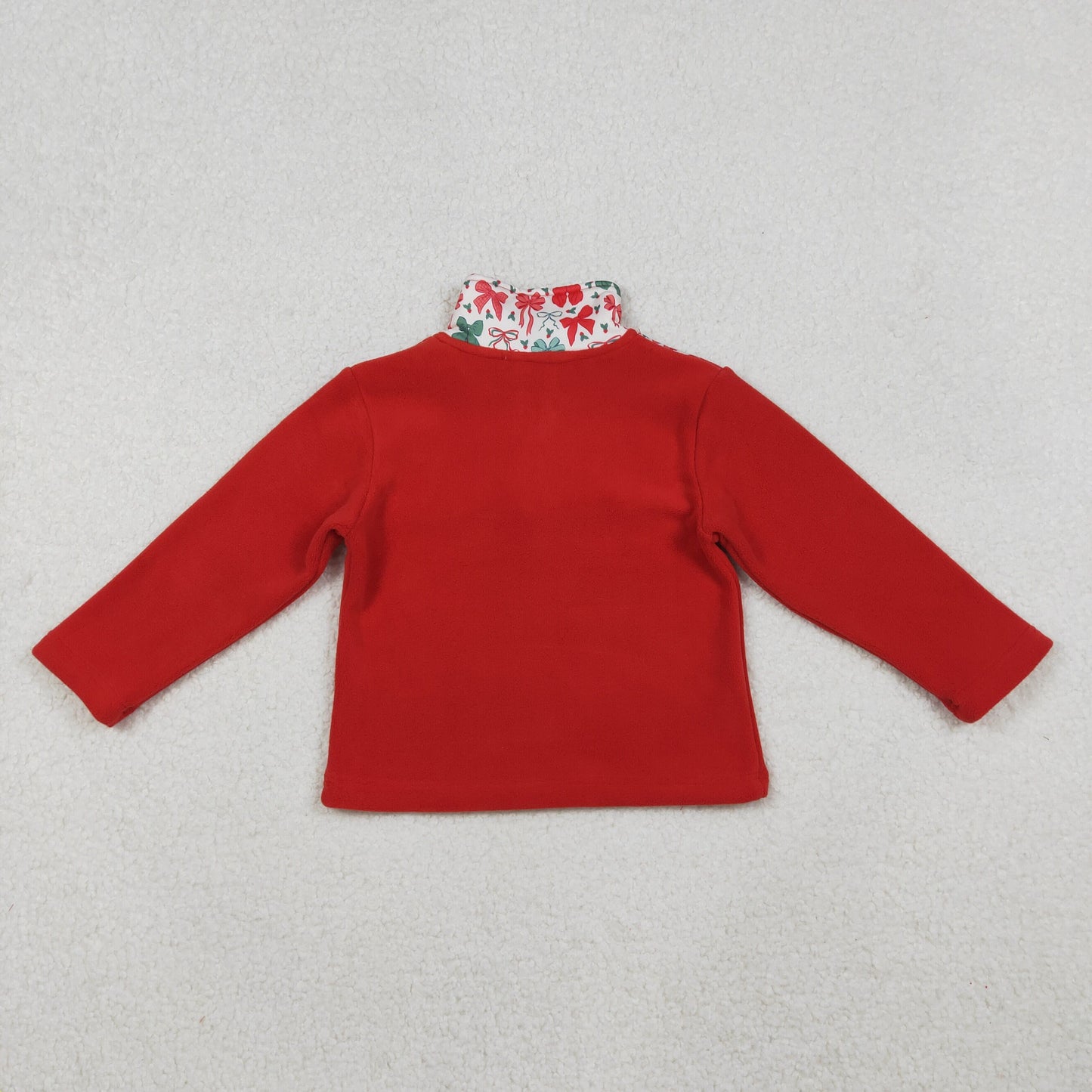 Sibling Baby Boys Girls Long Sleeve Zipper Pullovers Sherpa Sweater Tops