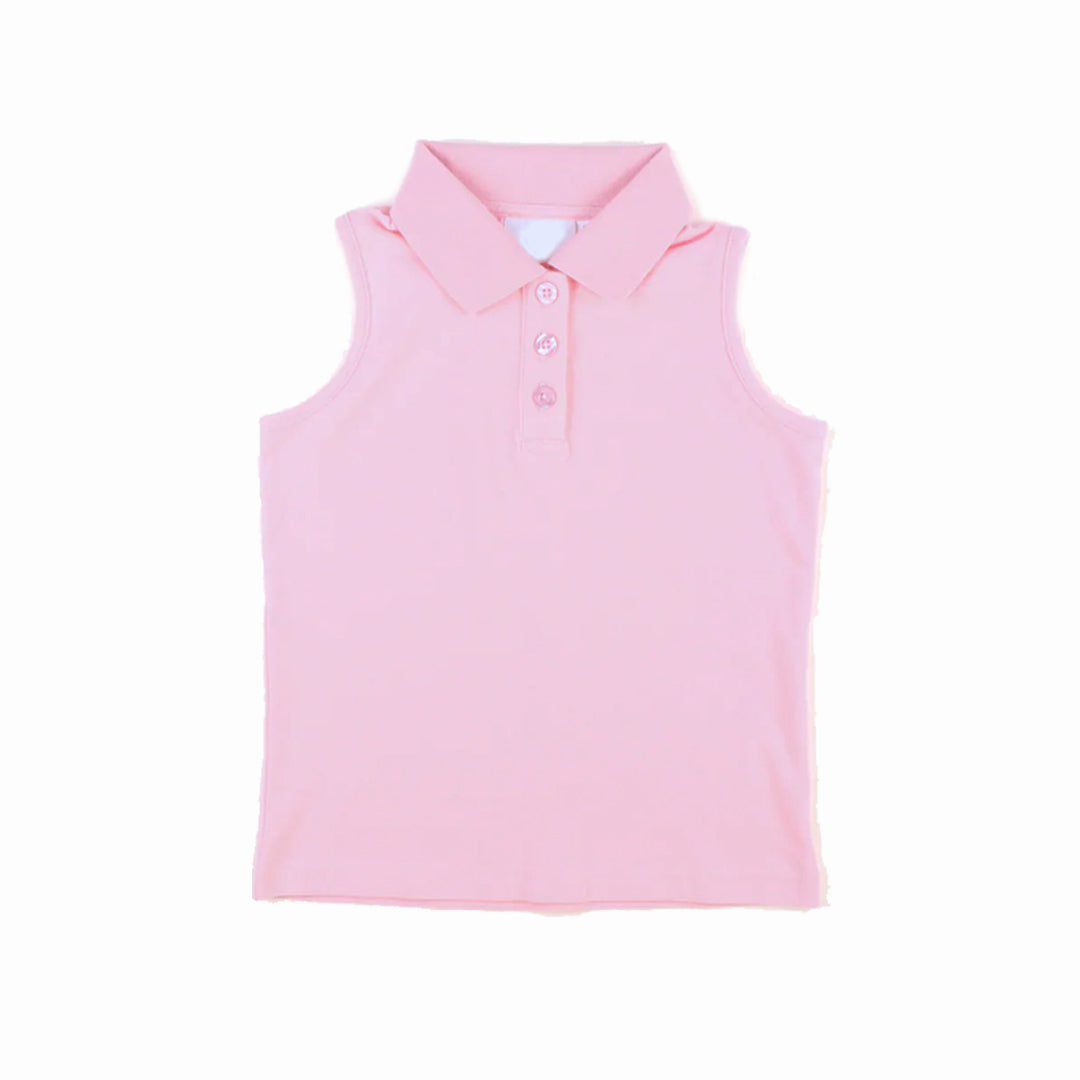 Baby Girls Sleeveless Button Pink Yoga Vests Top Preorder