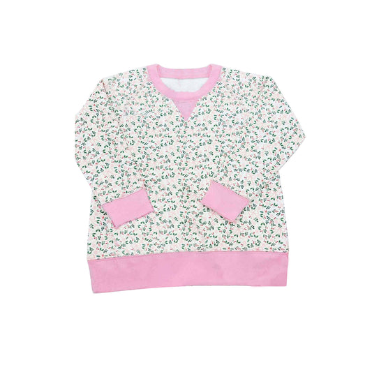 Baby Girls Long Sleeve Bows Floral Tee Shirts Top Preorder