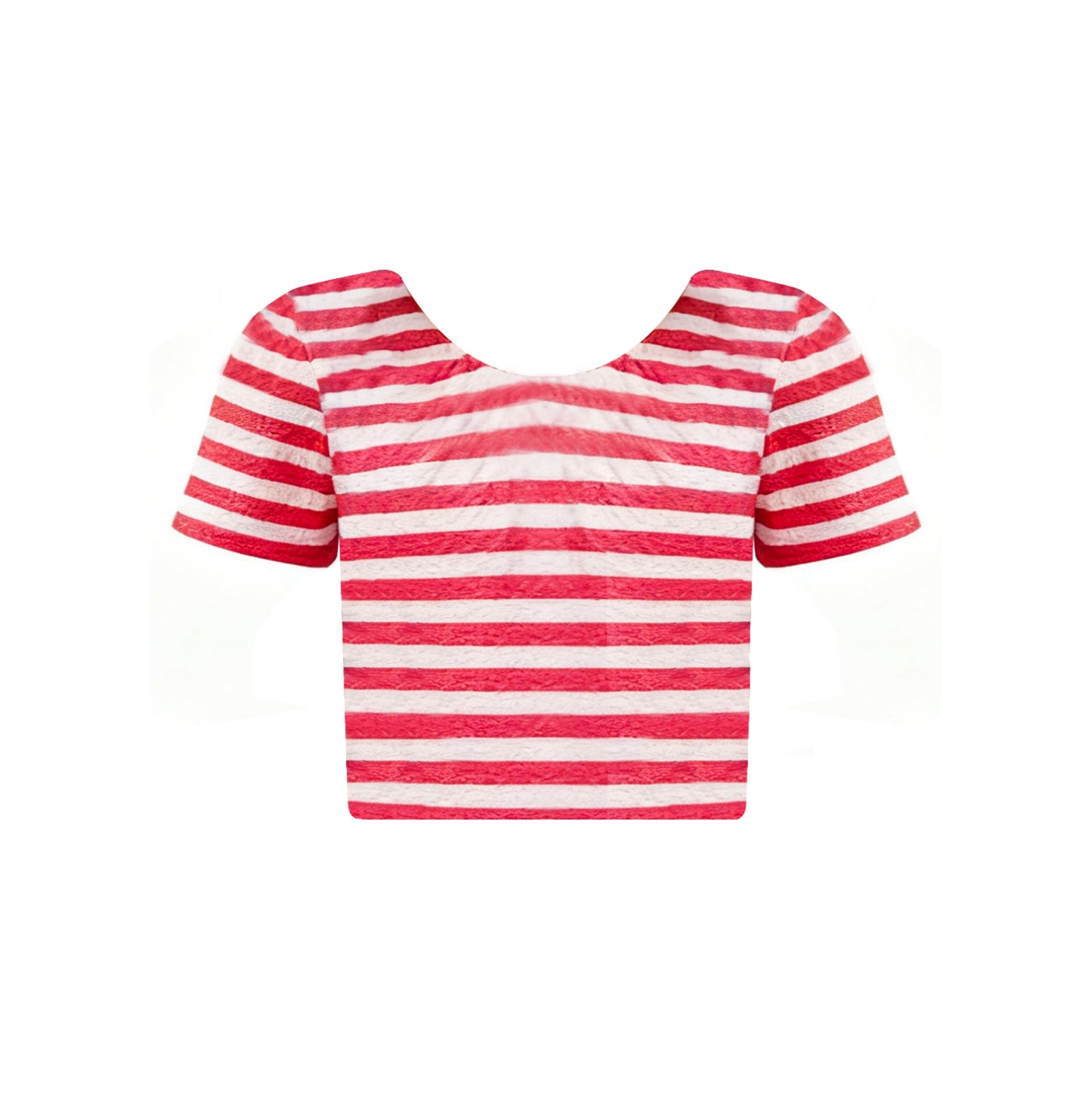 Baby Girls Red Stripes Short Sleeve T-shirts Top Preorder