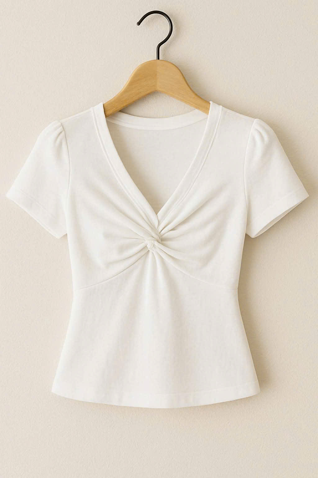 Baby Girls White Short Sleeve Yoga T-shirts Top Preorder