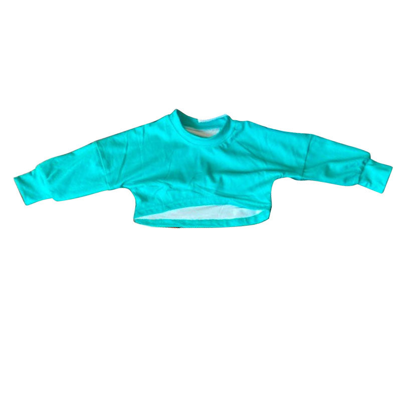 Baby Girls Aqua Long Sleeve Shirts Top Preorder