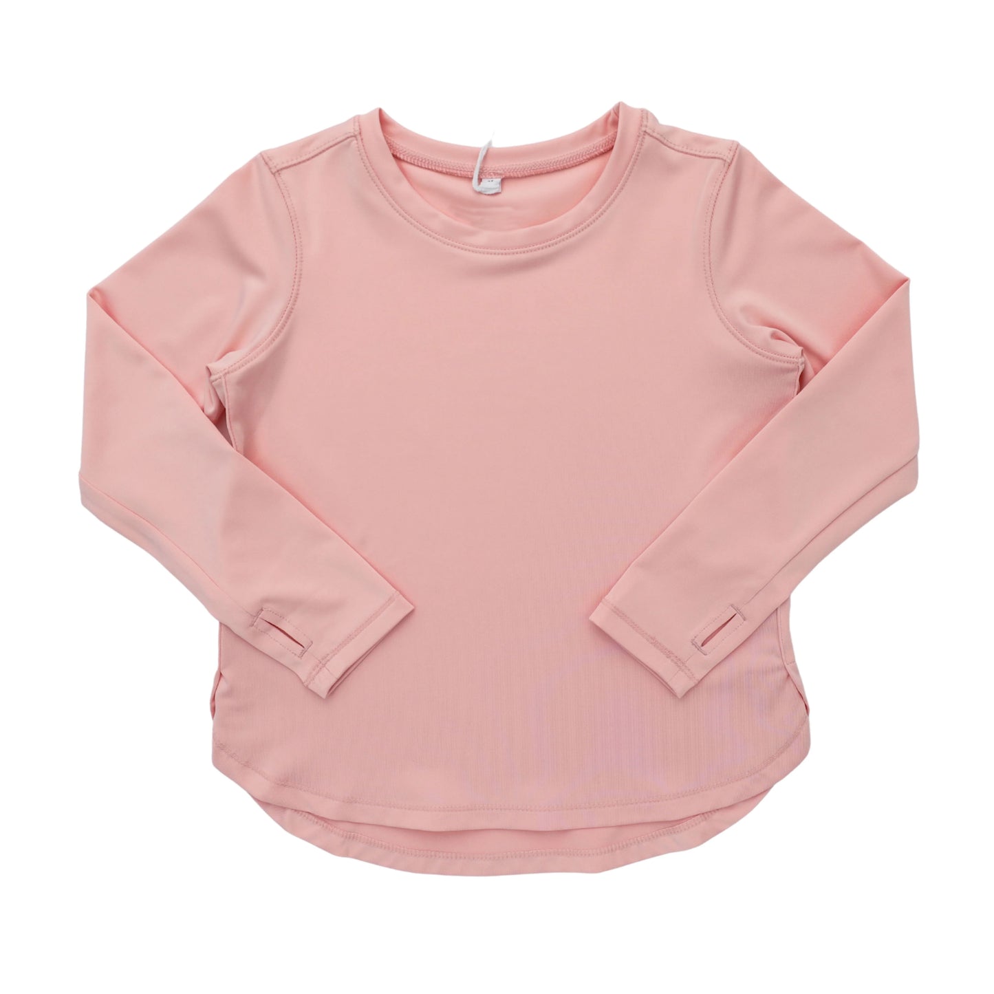 Baby Girls Peach Long Sleeve Yoga T-shirts Top Preorder