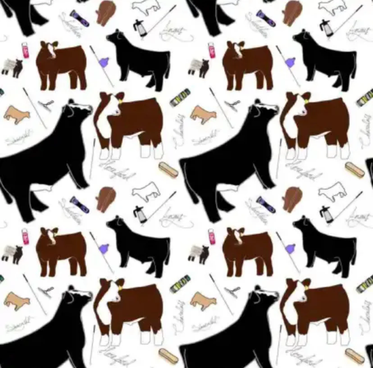 Baby Girls Purple Long Sleeve Western Cows Button Polo Shirts Top Preorder