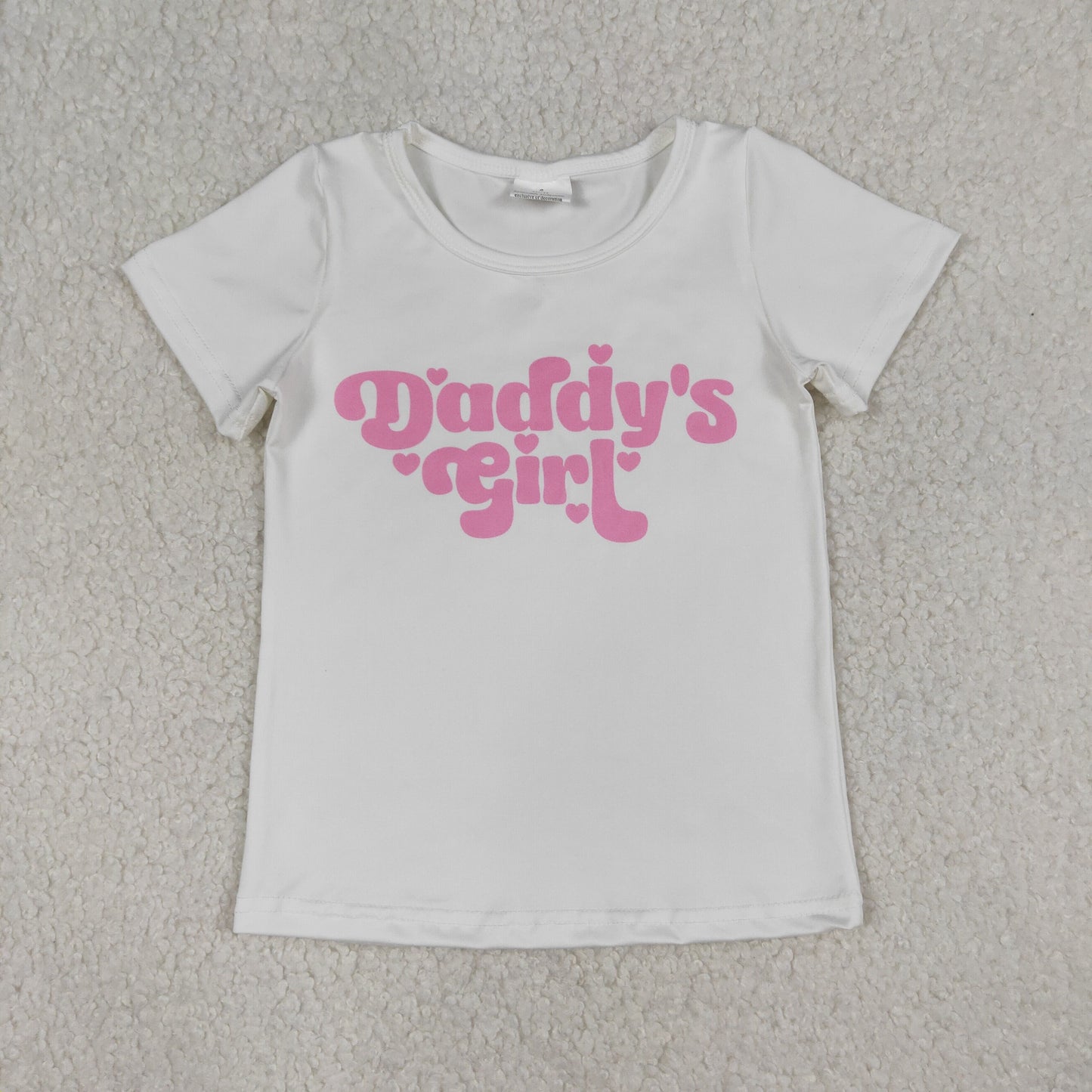 Sibling Baby Mama&Dad's Girl Hearts Top Checked Camo Flare Pants Clothes Sets T-shirts Pants