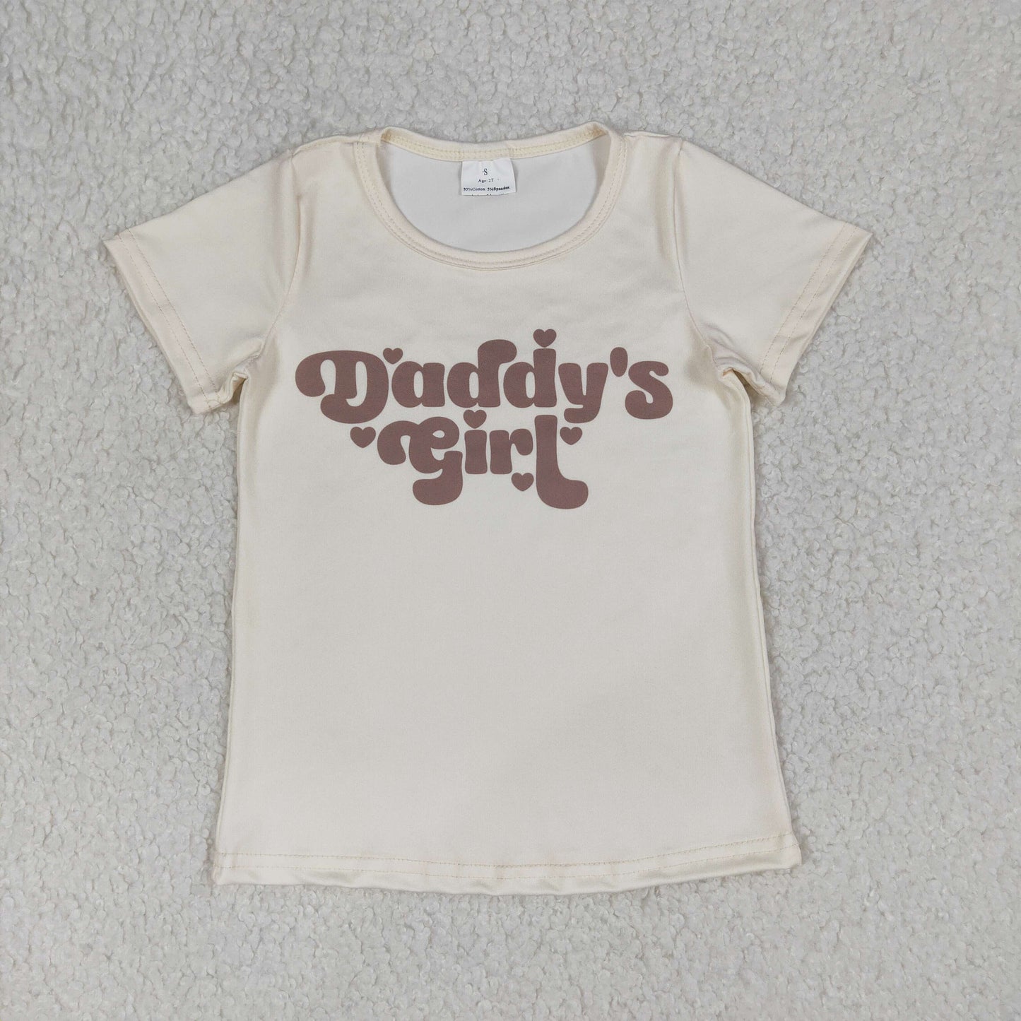 Sibling Baby Mama&Dad's Girl Hearts Top Checked Camo Flare Pants Clothes Sets T-shirts Pants
