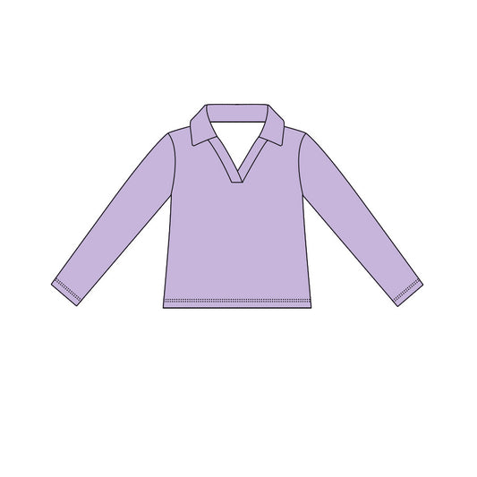 Baby Girls Purple Long Sleeve Yoga Active T-shirts Top Preorder