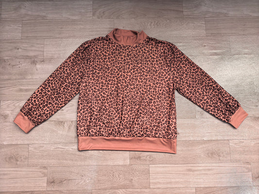 Adult Women Leopard Long Sleeve T-shirts Top Preorder