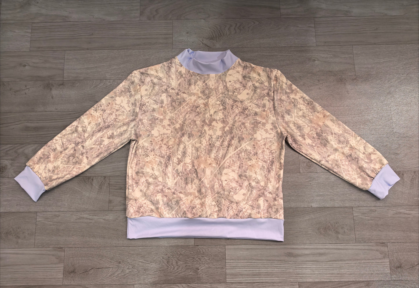 Preorder Adult Women Long Sleeve Southern Khaki Camo Yoga Active T-shirts Top
