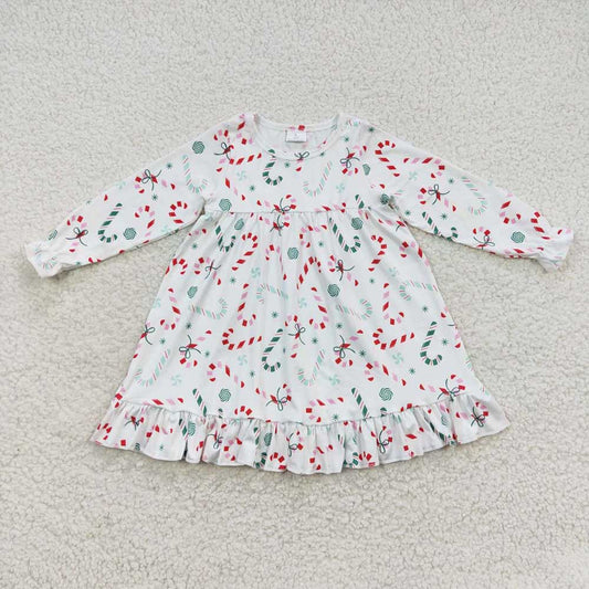 Baby Girls Christmas Candy Cane Dresses