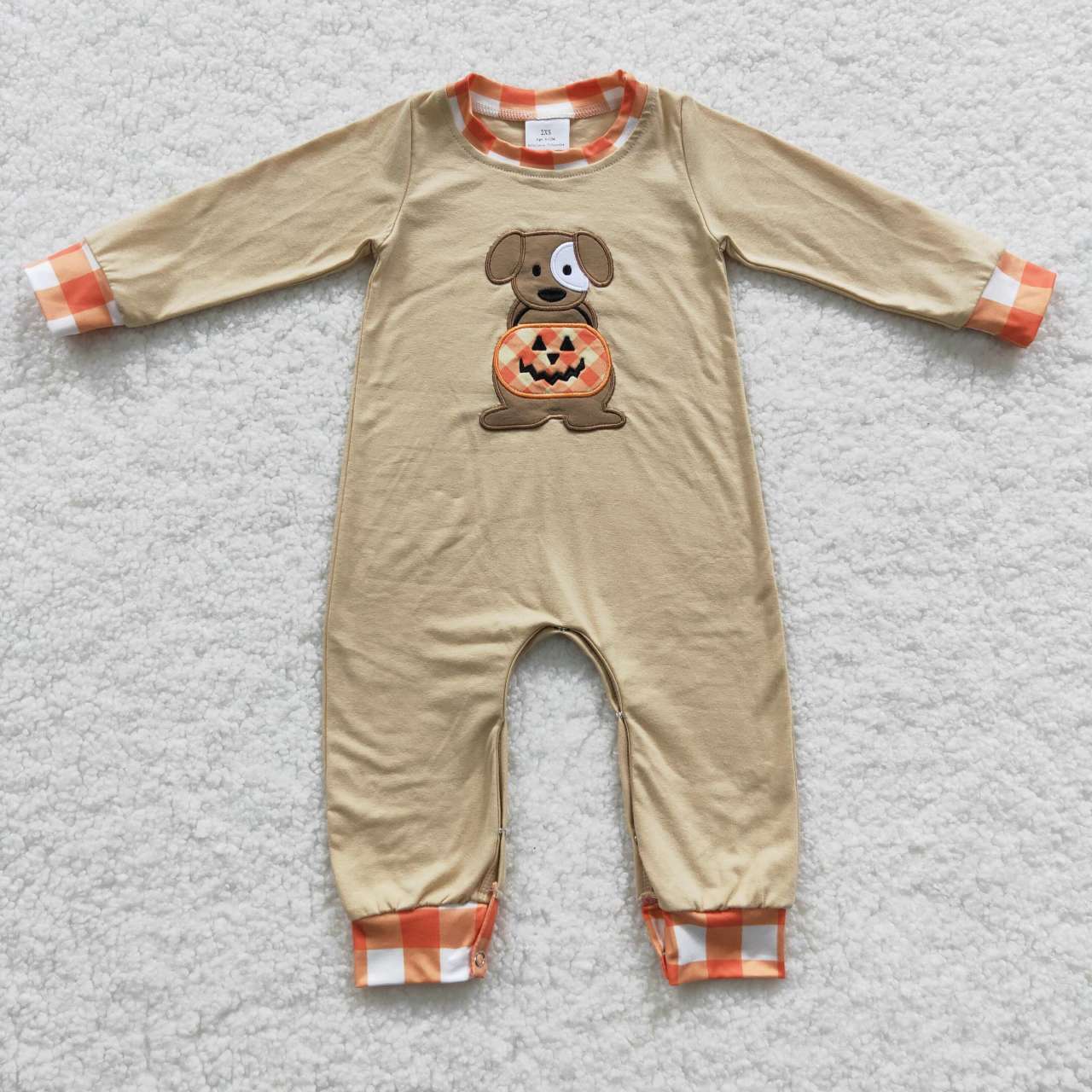 USA Shop Baby Boys Dog Pumpkin Halloween Rompers