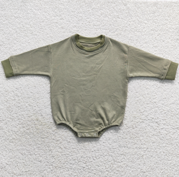 Sibling Baby Girls Long Sleeve Cotton Sweater Rompers