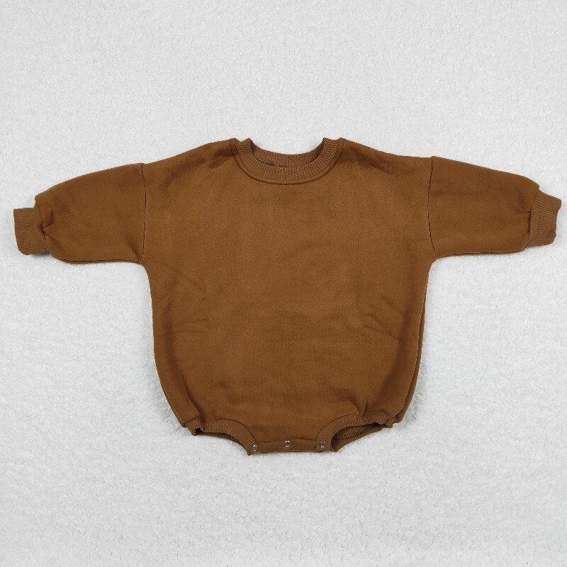 Sibling Baby Girls Long Sleeve Cotton Sweater Rompers