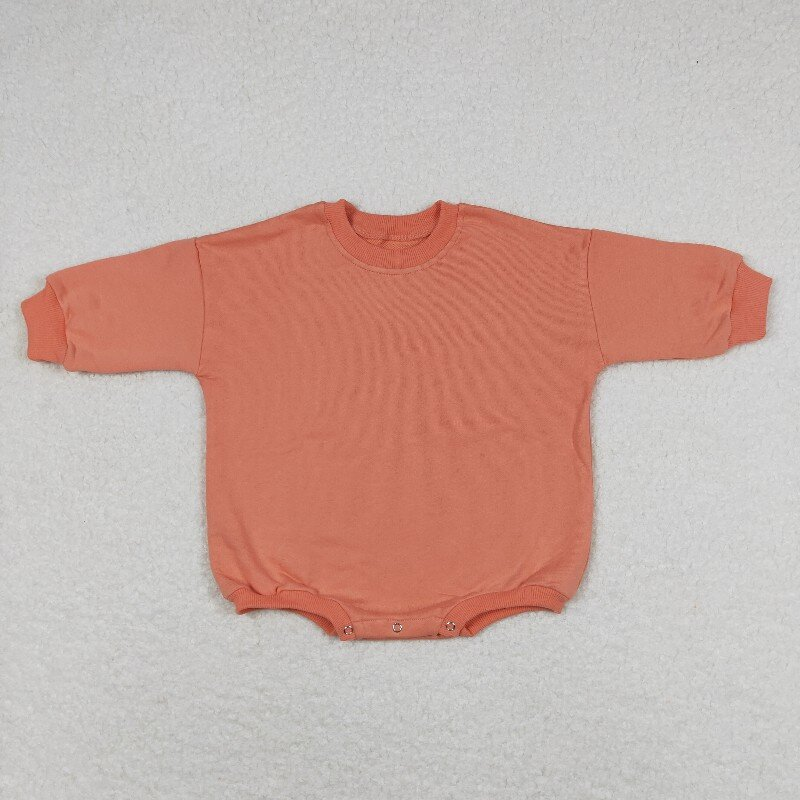 Sibling Baby Girls Long Sleeve Cotton Sweater Rompers