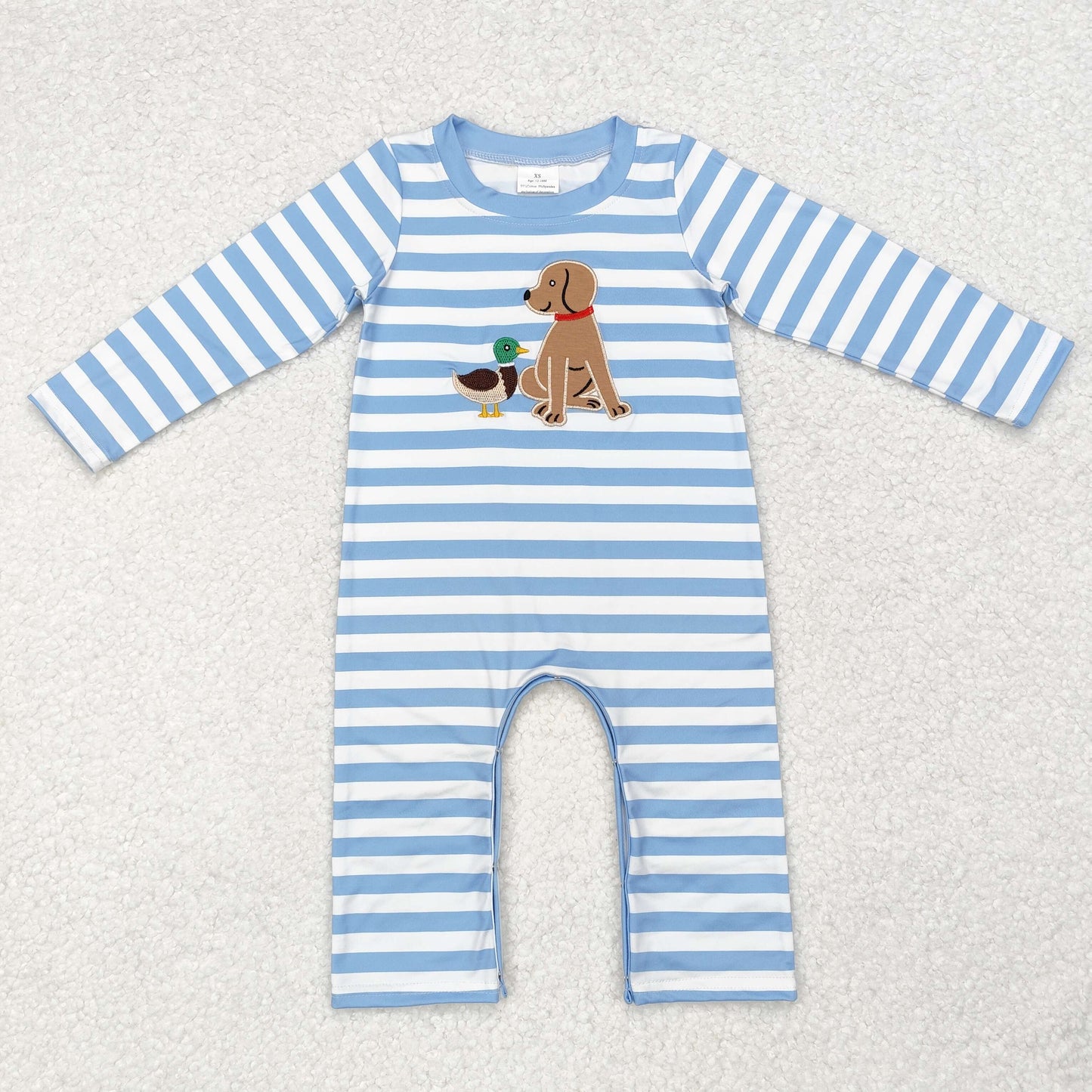 USA Shop Baby Infant Boys Dog Duck Stripes Rompers