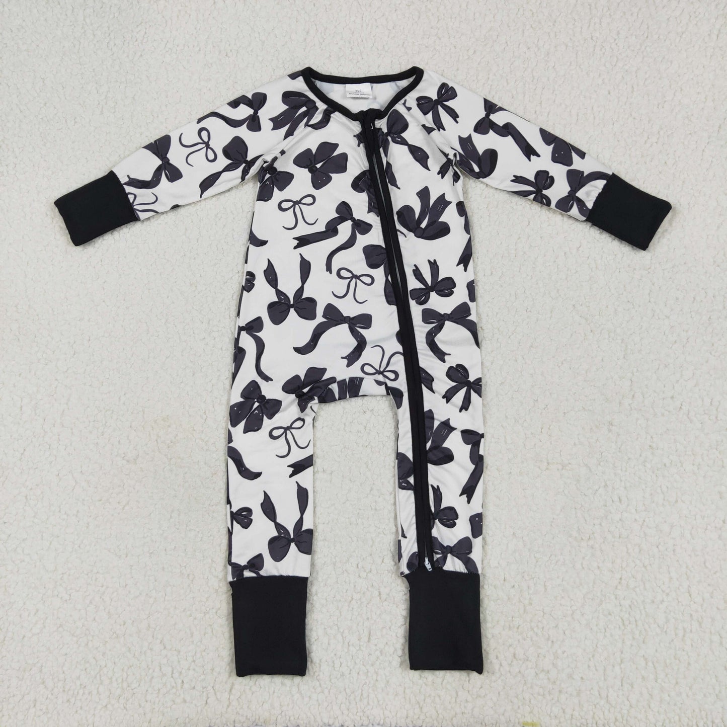 Sibling Baby Girls Colorful Flowers Bows Two Way Zip Convertible Rompers