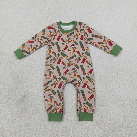 Baby Boys Hat Ducks Calls Christmas Hunting Pant Rompers