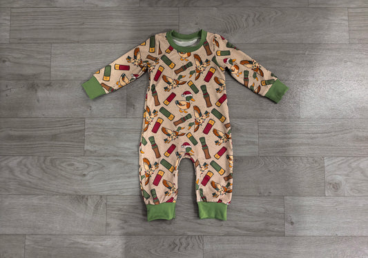 Baby Boys Hat Ducks Calls Christmas Pant Rompers Preorder