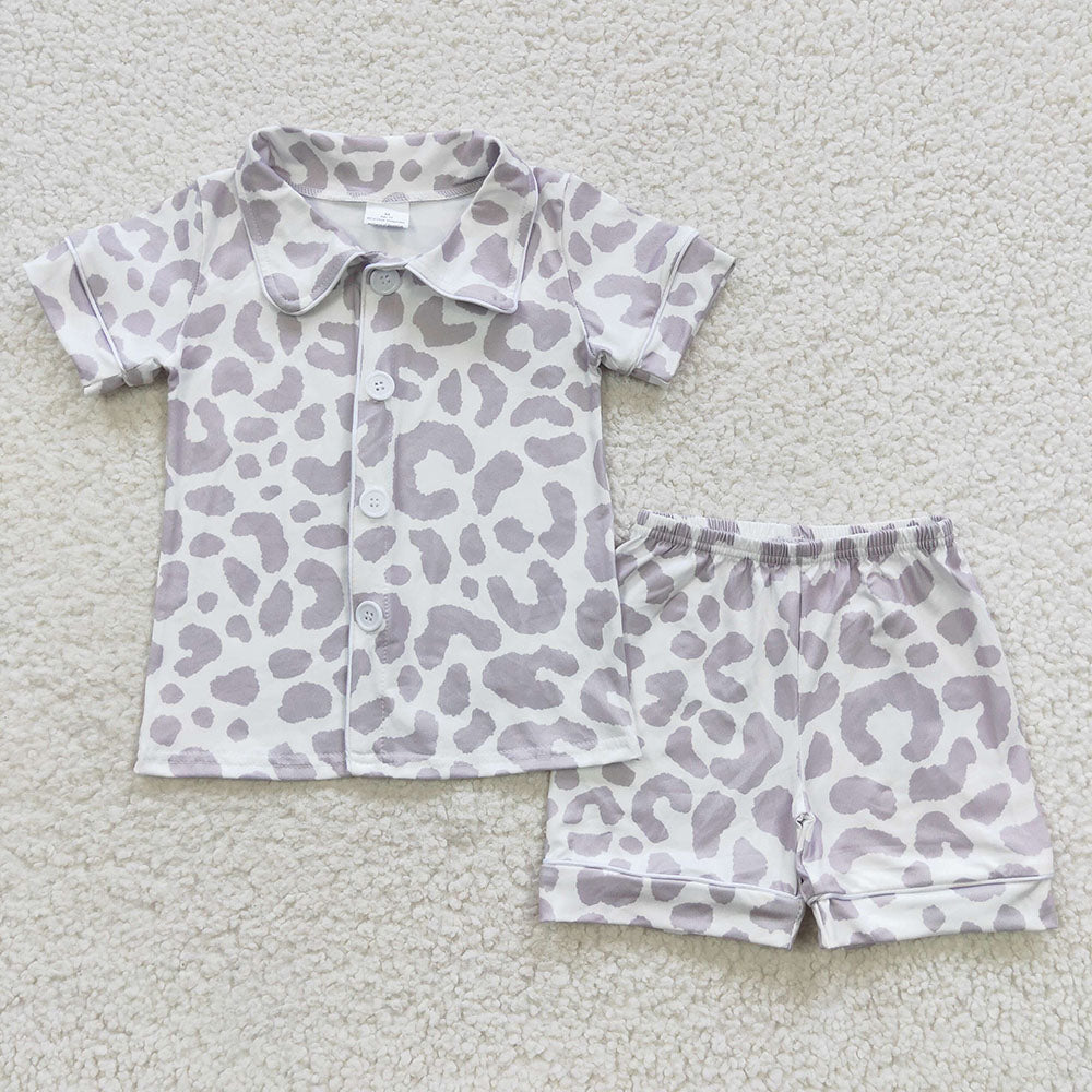 Baby Kids Children Western Summer Shorts Pajamas