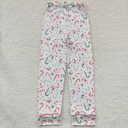 Sibling Adult Men Women Trees Cows Checked Christmas Pajamas Flare Pants