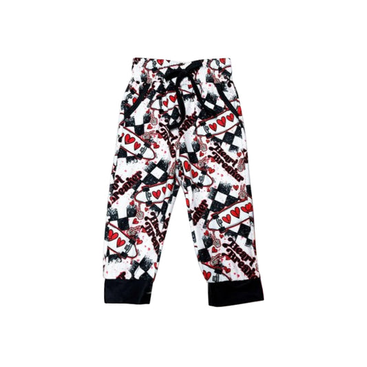 Baby Boys Valentines Hearts Scooter Pants preorder