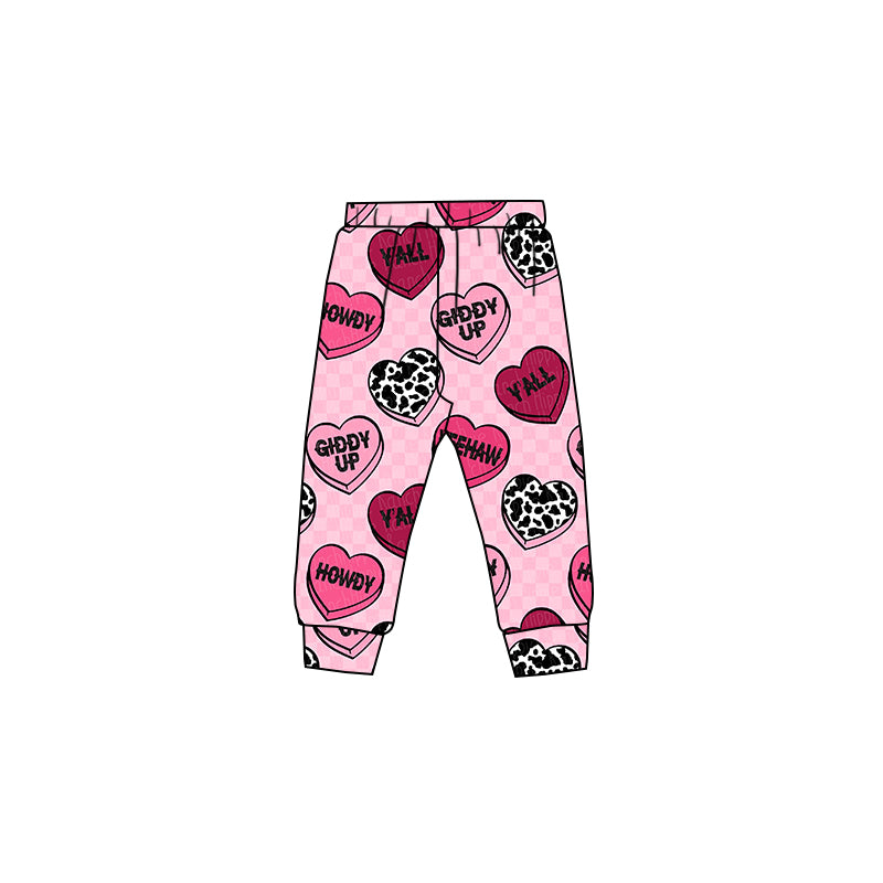 Baby Girls Valentines Hearts Legging Pants Preorder