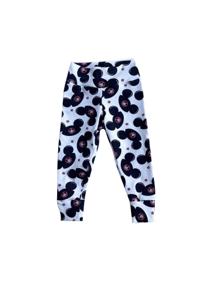 Baby Boys Black Cartoon Mouse Pants preorder