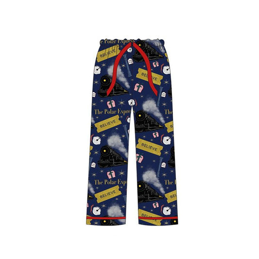 Adult Women Christmas Train Bottom Pants Pajamas Preorder