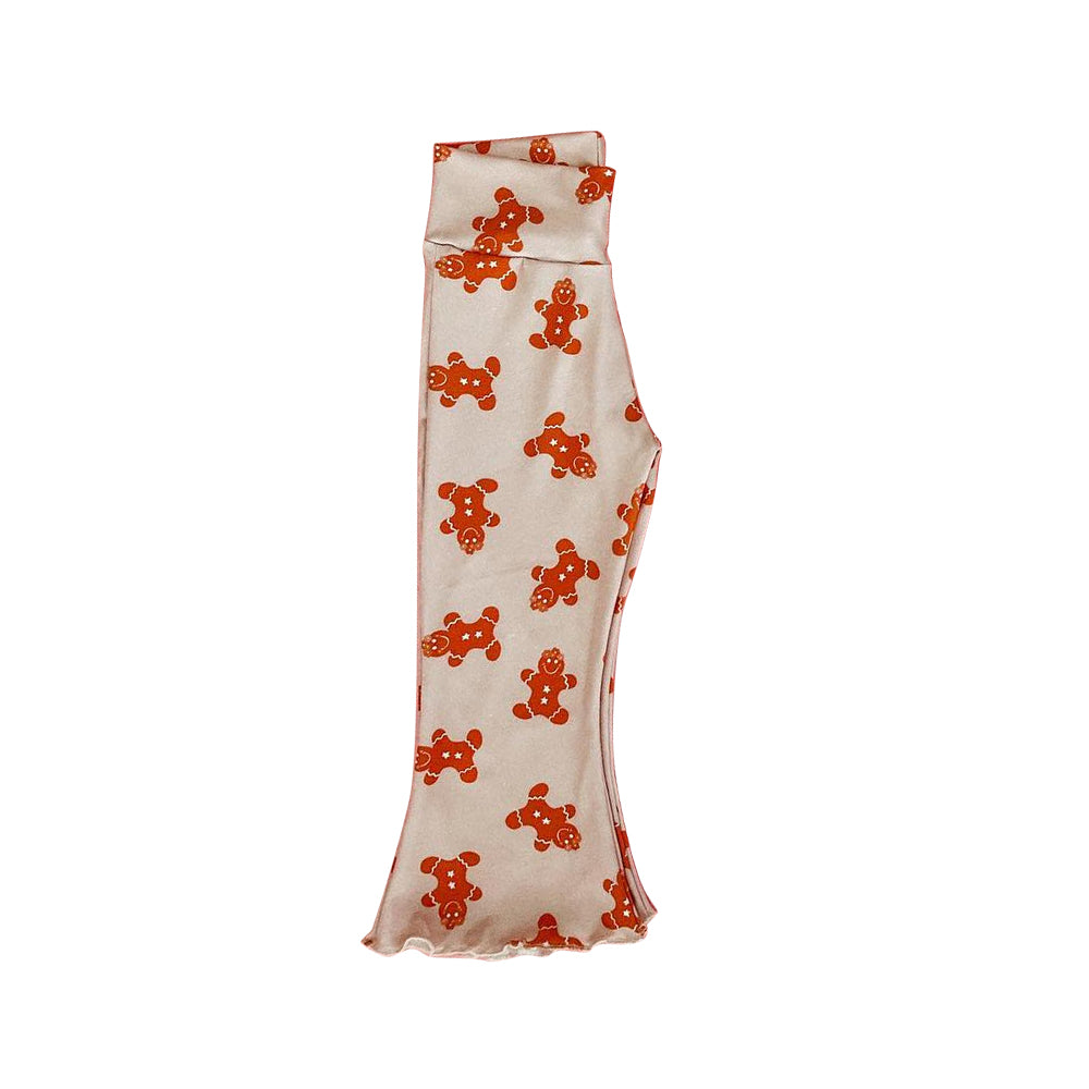 Baby Girls Christmas Gingerbread Bell Pants Preorder