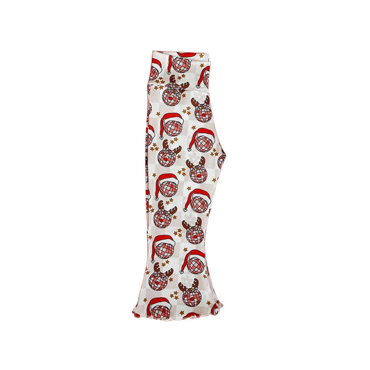 Baby Girls Christmas Disco Santa Bell Pants Preorder