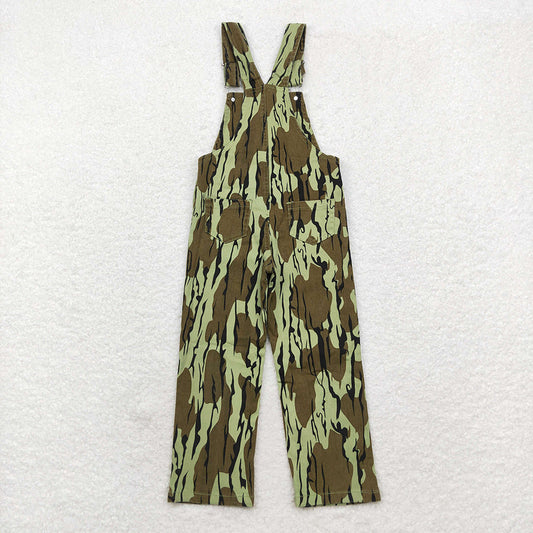 USA Shop Baby Boys Kids Leaves Camo Denim Strap jumpsuits Overall