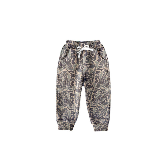 Baby Girls Grey Camo Pockets Fall Pants Preorder