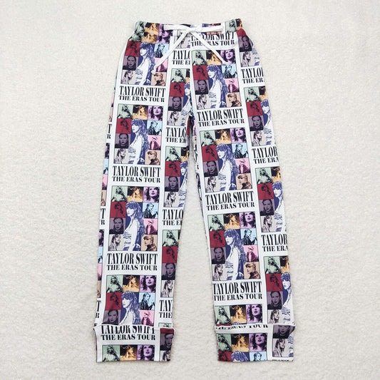 Adult Women Singer Tour Black Bottom Pants Pajamas