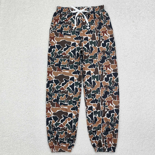 Mommy and Me Baby Kids Brown Camouflage Southern Bottoms Pants