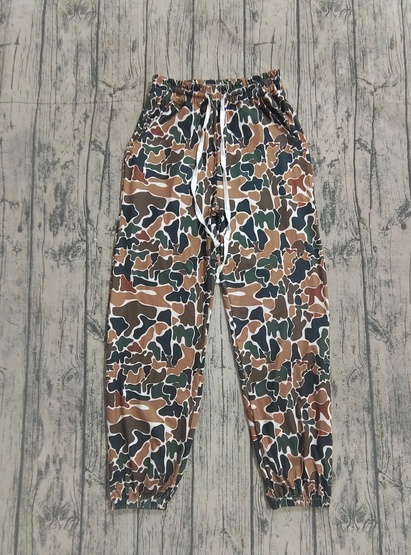 Adult Women Southern Brown Camo Bottom Pants Pajamas Preorder