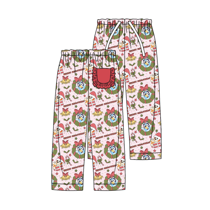 Adult Women Christmas Dog Bottom Pants Pajamas Preorder