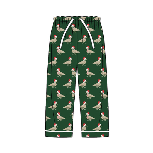 Adult Men Christmas Ducks Bottom Pants Pajamas Preorder