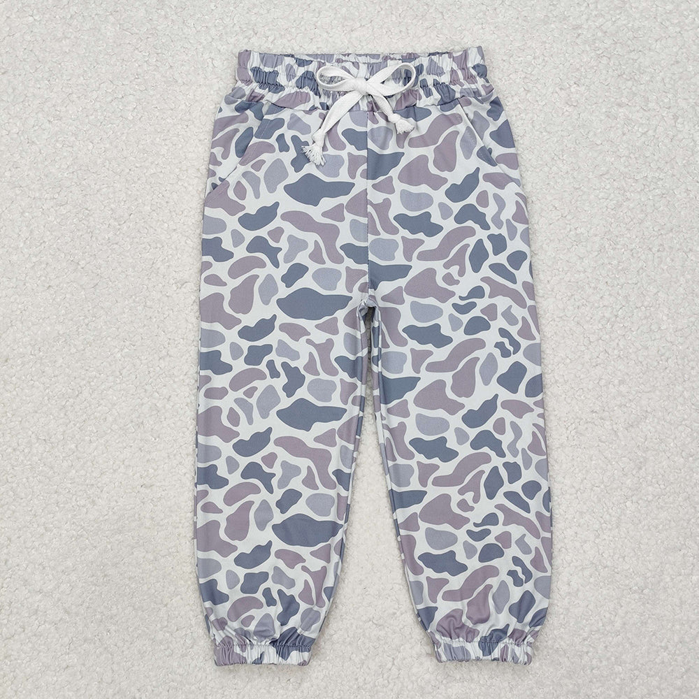 Sibling Baby Boys Camouflage Pockets Jogger Pants