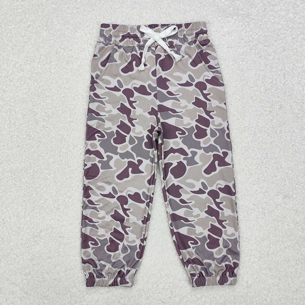 Baby Girls Grey Camouflage Southern Bottoms Pants